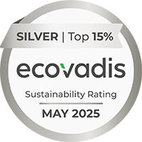 Ecovadis Sustainability Rating - Silver Award