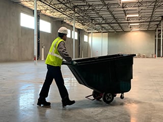 Construction Cleanup Division of Service By Medallion